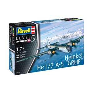 Plastic modelky letadlo 03913 - Heinkel He177 A-5 Greif (1:72)