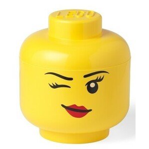 LEGO® úložný box hlava velikost S - whinky