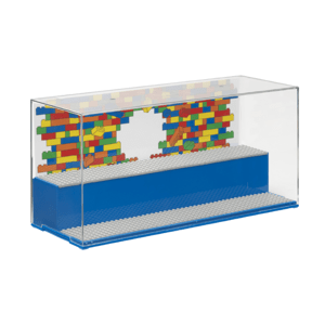 LEGO® ICONIC herní a sběratelská skříňka - modrá