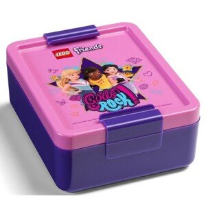 LEGO® Friends Girls Rock box na svačinu - fialová