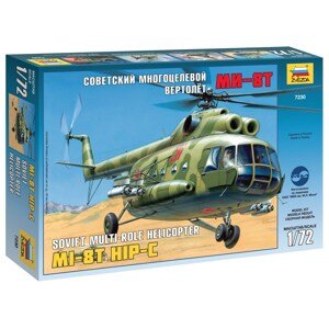 Model Kit vrtulník 7230 - MIL MI-8T Soviet Helicopter (1:72)