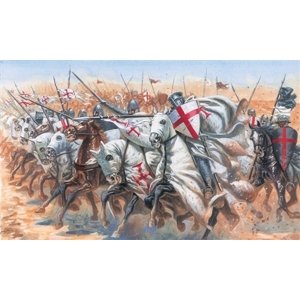 Model Kit figurky 6125 - TEMPLAR KNIGHTS (MEDIEVAL ERA) (1:72)