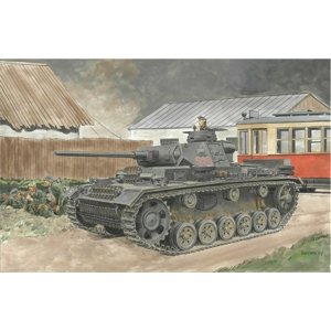 Model Kit tank 6394 - Pz.Kpfw.III Ausf.J (2 IN 1) (SMART KIT) (1:35)