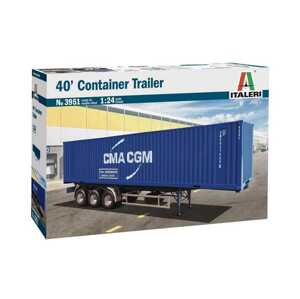Model Kit truck 3951 - 40 'Container Trailer (1:24)