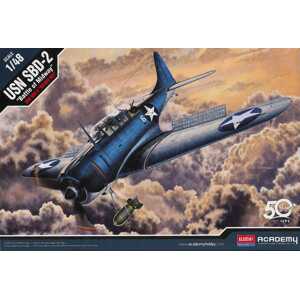 Model Kit letadlo 12335 - USN SBD-2 "Midway" (1:48)