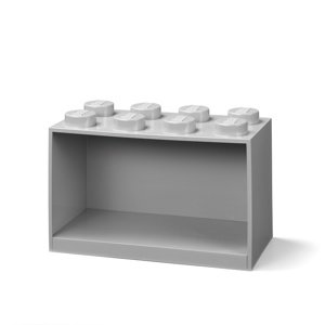 LEGO® Brick 8 závěsná police šedá
