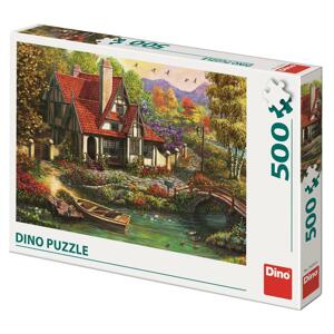 Dino CHATA PRI JEZERO 500 Puzzle