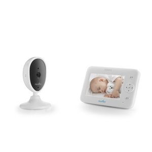 Video baby monitor 4,3 ", White