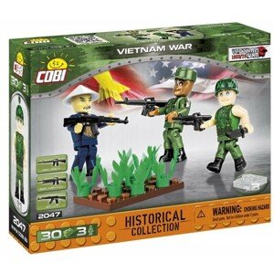 Cobi 2047 Vietnamská válka 3 figurky s doplňky