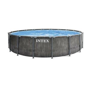 Intex Bazén Prism Frame Greywood Premium 5,49x1,22cm 26744