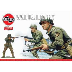 Classic Kit VINTAGE figurky A02703V - WWII US Infantry (1:32)