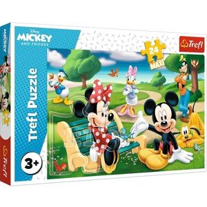 Trefl Puzzle Mickey Mouse mezi přáteli