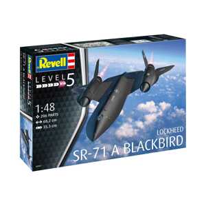 Plastic ModelKit letadlo 04967 - Lockheed SR-71 A Blackbird (1:48)