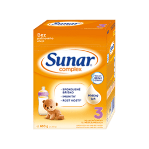 SUNAR Complex 3 batolecí mléko (600 g)