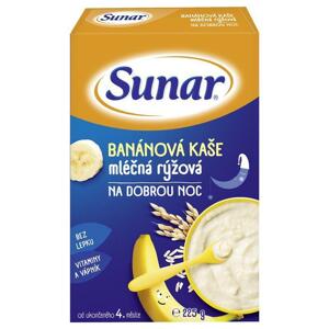 SUNAR Mléčná kaše na dobrou noc banánová rýžová 225 g