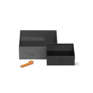 LEGO® naběrač na kostky - šedá/černá, set 2 ks