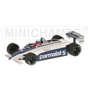 1:43 BRABHAM FORD BT 49C M.WINKELHOCK TEST PAUL RICARD DECEMBER 1981