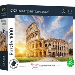 Trefl Prime puzzle 1000 UFT - Romantický západ slunce: Koloseum v Římě, Itálie