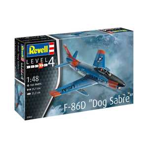 Plastic ModelKit letadlo 03832 - F-86D Dog Sabre (1:48)