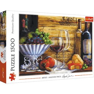 Trefl Puzzle 1500 - Ve vinohradu