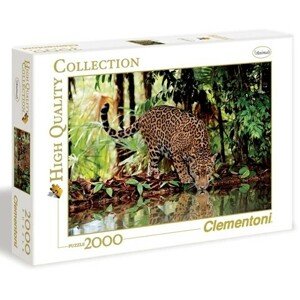 Clementoni - Puzzle 2000 Leopard