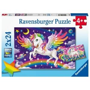 Ravensburger Jednorožec a Pegas 2x24 dílků