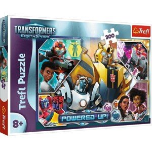Puzzle 300 - Ve světě Transformerů / Hasbro Transformers