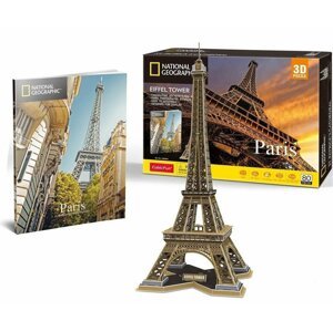 CubicFun - Puzzle 3D National Geographic - Eiffelova věž 80 dílků
