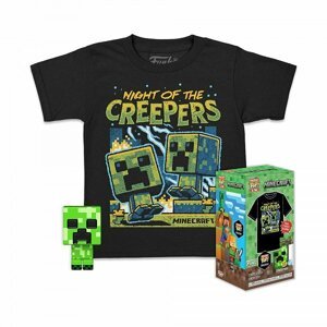 Funko Pocket POP&Tee: Minecraft - Blue Creeper(L)