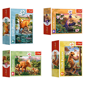 Trefl Mini puzzle 54 dílků Dinosaurus