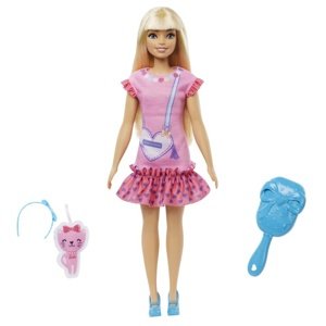 Barbie HLL18 Moje První Barbie Panenka – Blondýnka s kotětem