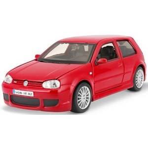 Maisto - Volkswagen Golf R32, červený, 1:24