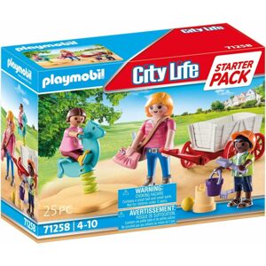 PLAYMOBIL City Life 71258 Starter Pack Učitelka s vozíkem