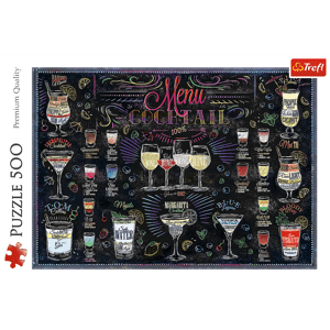 Trefl Puzzle 500 - Cocktail Menu