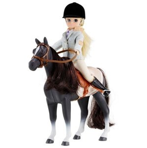 Lottie Panenka žokejka s koněm
