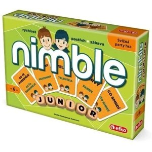 Nimble Junior - postřehová dětská párty hra se slovy