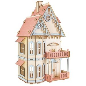 Woodcraft Dřevěné 3D puzzle Gotická vila