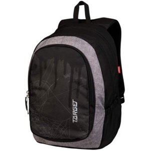 Studentský batoh Target, Černý, dvoukomorový