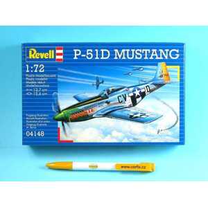 Plastic modelky letadlo 04148 - P-51D MUSTANG (1:72)