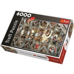 Trefl Puzzle 6000 dílků - Sixtinská Kaple
