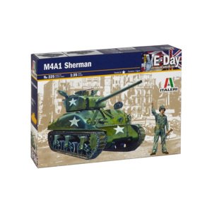 Model Kit tank 0225 - M4 A1 SHERMAN (1:35)