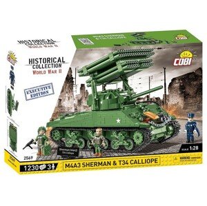 Cobi II WW M4A3 Sherman s T34 Calliope, 1165 k, 3 f, EXECUTIVE EDITION