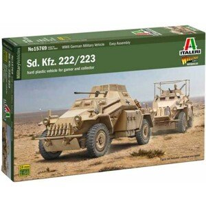 Model Kit military 15769 - Sd. Kfz. 222-223 (1:56)