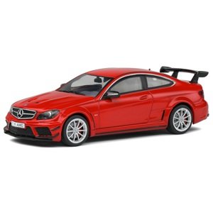 1:43 MERCEDES C63 AMG BLACK SERIES - FIRE OPAL RED - SOLIDO SO-S4311602