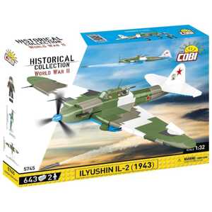 Cobi 5745 II WW Iljušin Il-2 Šturmovik, 1:32, 636 k, 2 f