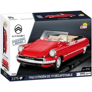 Cobi 1962 Citroen DS 19 Convertible, 1:12, 2200 k, EXECUTIVE EDITION