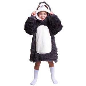 Cozy Noxxiez CH302 Lenochod - hřejivá televizní mikinová deka s kapucí pro děti 3-6let