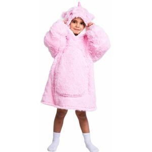 Cozy Noxxiez CH305 Jednorožec - hřejivá televizní mikinová deka s kapucí pro děti 3-6r