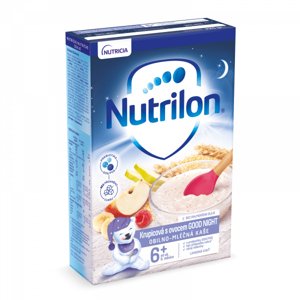 NUTRILON Pronutra Krupicová mléčná kaše s ovocem GOOD NIGHT od uk. 6. měsíce 225 g