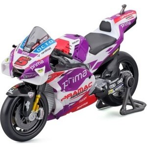 Maisto - Motocykl, Ducati Pramac racing 2022 ((#89 Johann Zarco), 1:18